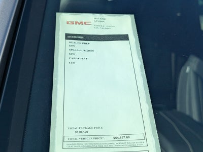 2027 GMC Acadia Elevation