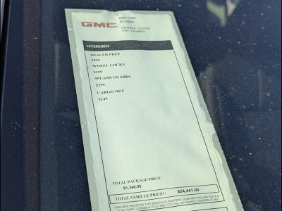 2027 GMC Acadia Elevation