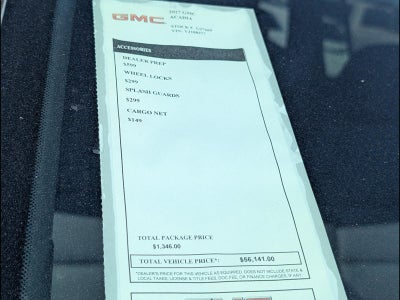 2027 GMC Acadia Elevation
