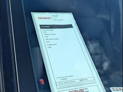 2026 GMC Acadia Elevation