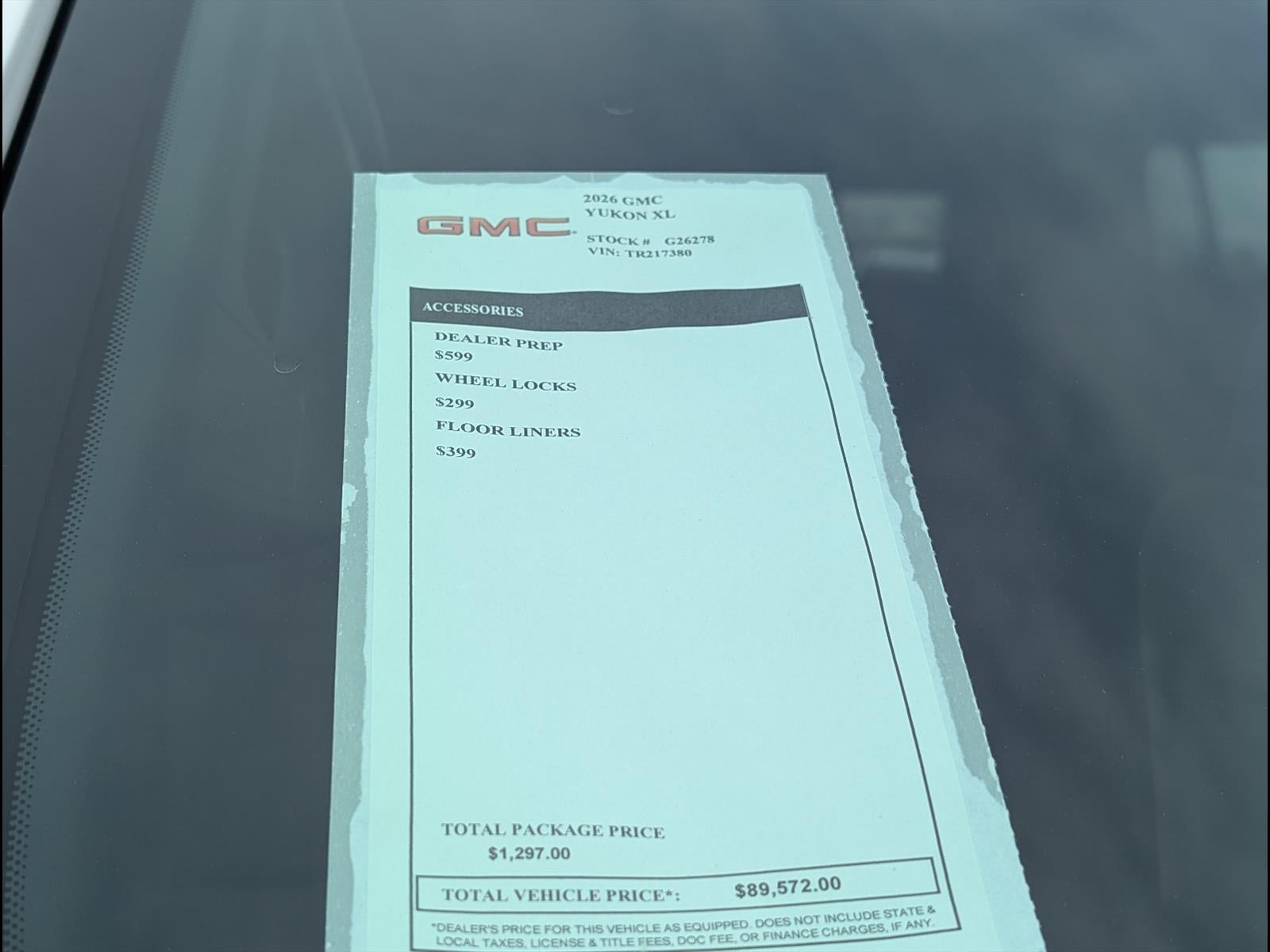 2026 GMC Yukon XL Elevation