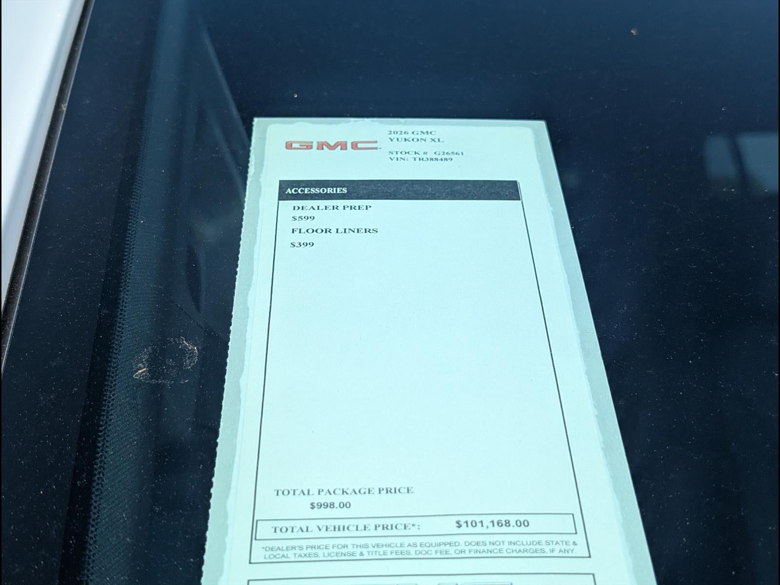2026 GMC Yukon XL Denali