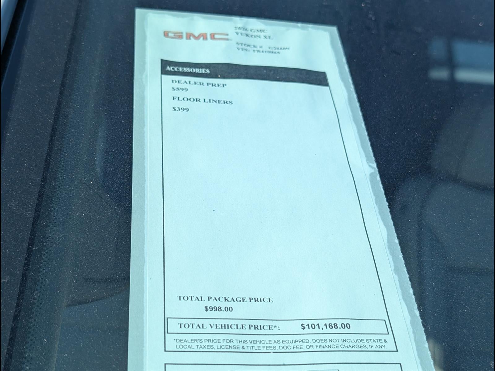 2026 GMC Yukon XL Denali