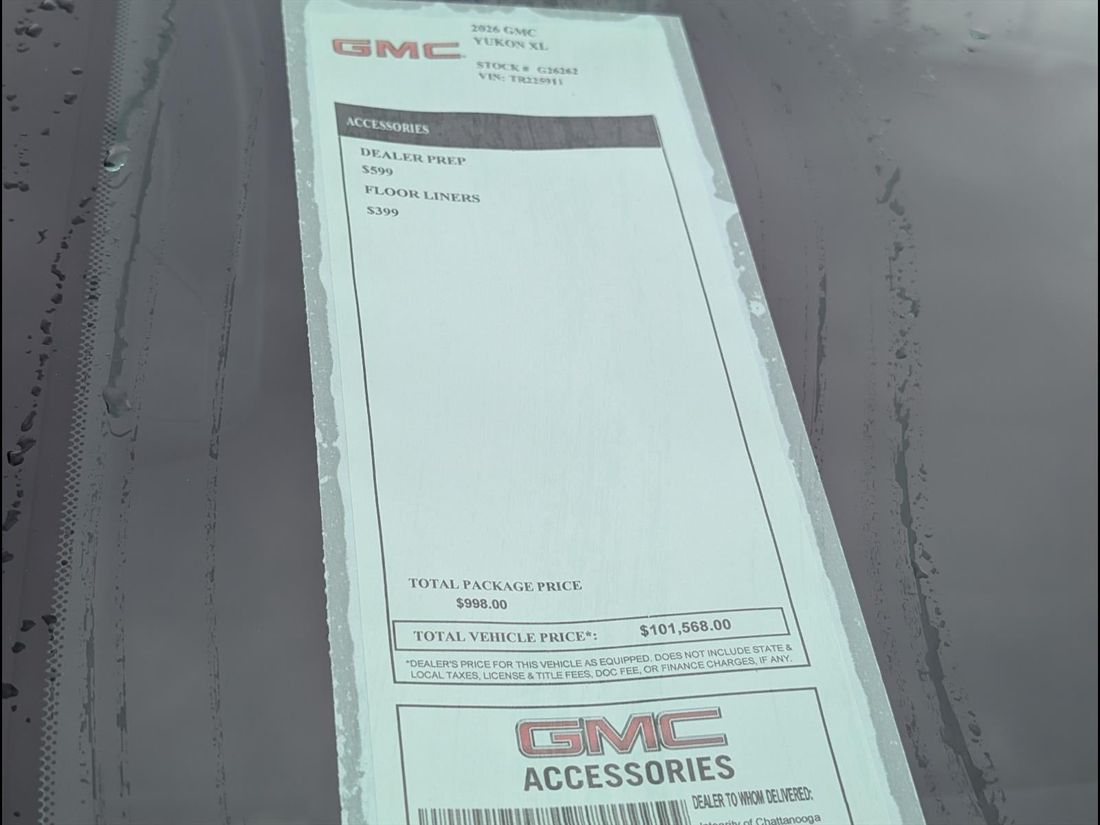 2026 GMC Yukon XL Denali