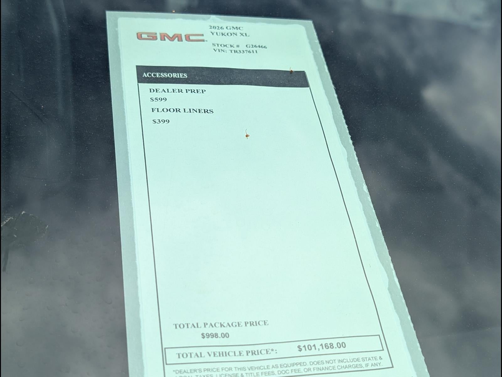 2026 GMC Yukon XL Denali