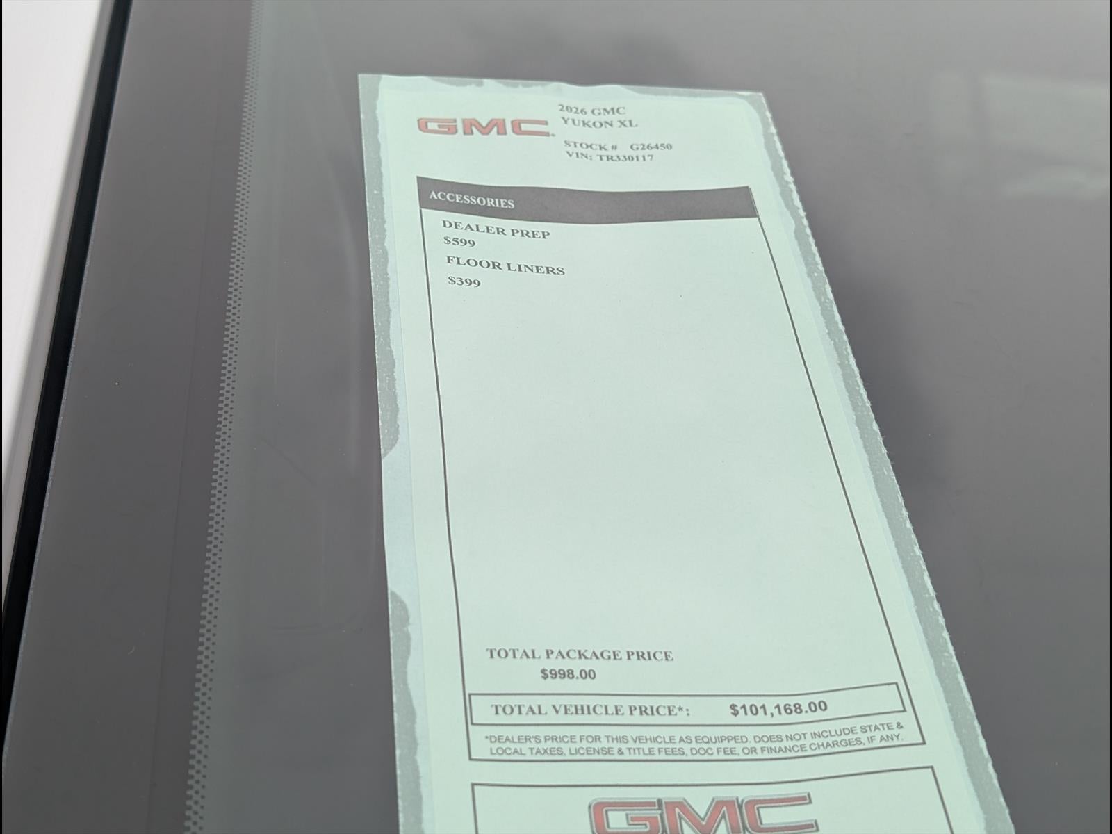 2026 GMC Yukon XL Denali
