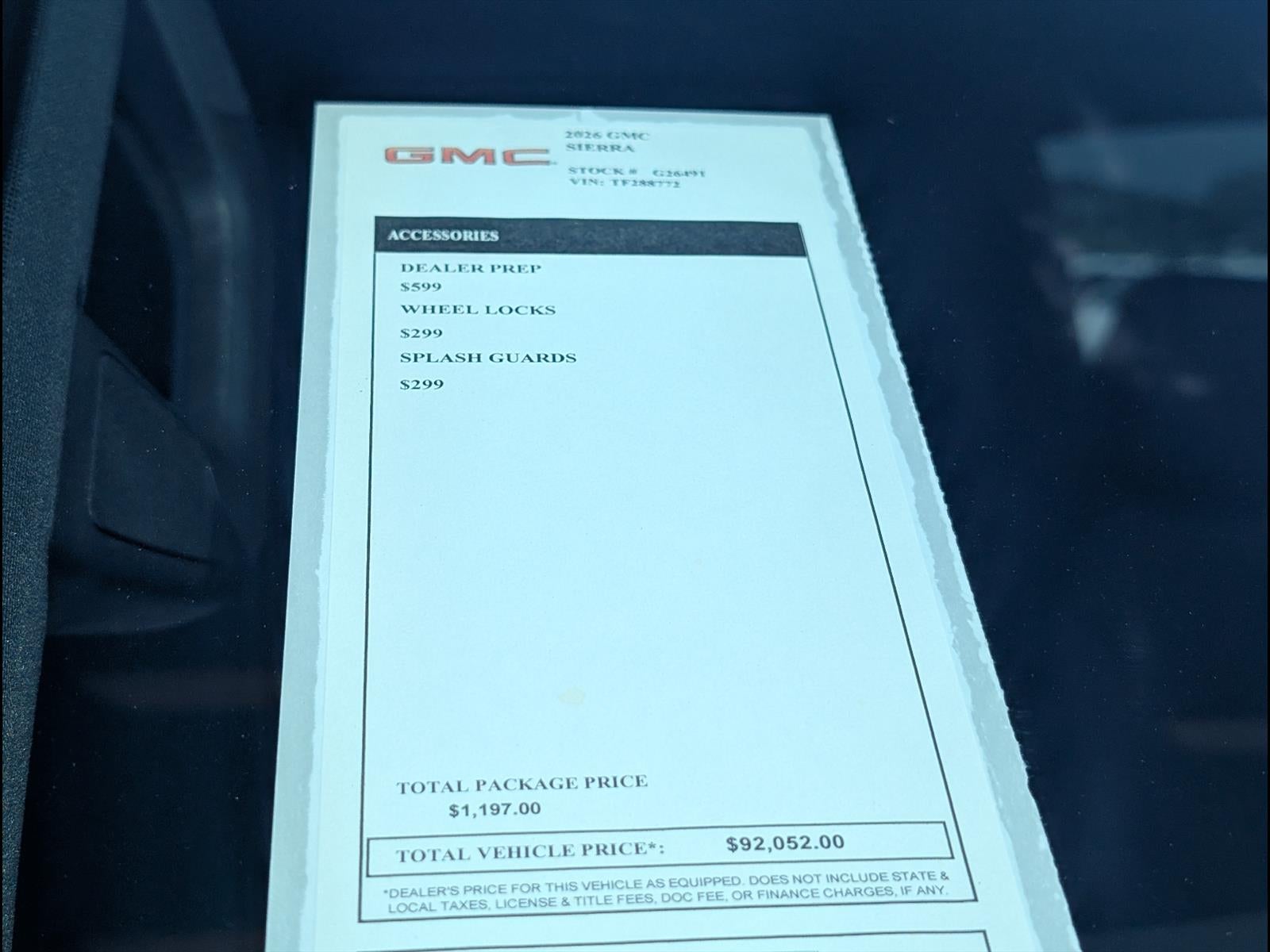 2026 GMC Sierra 2500 HD AT4