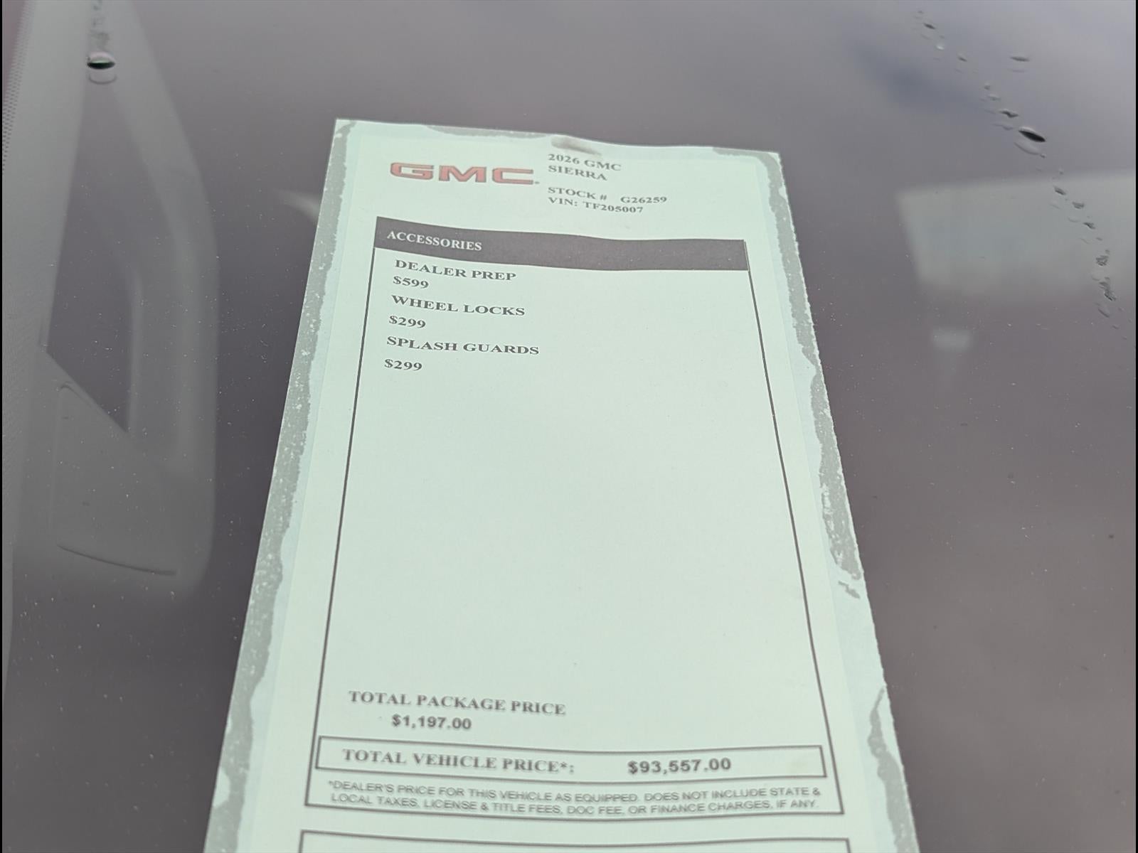 2026 GMC Sierra 2500 HD Denali