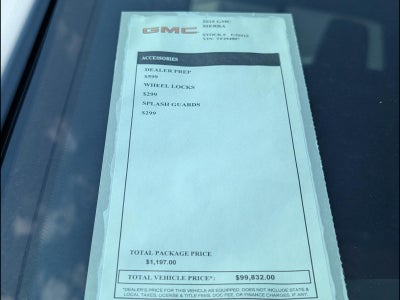 2026 GMC Sierra 2500 HD Denali Ultimate