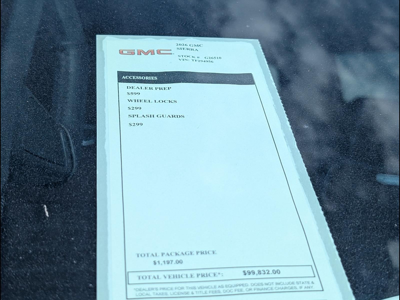 2026 GMC Sierra 2500 HD Denali Ultimate