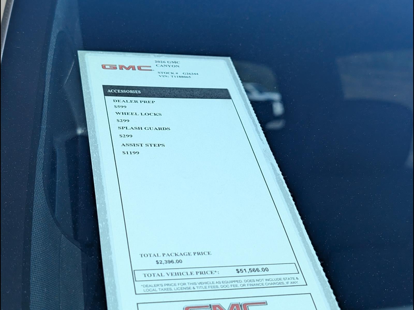 2026 GMC Canyon Elevation