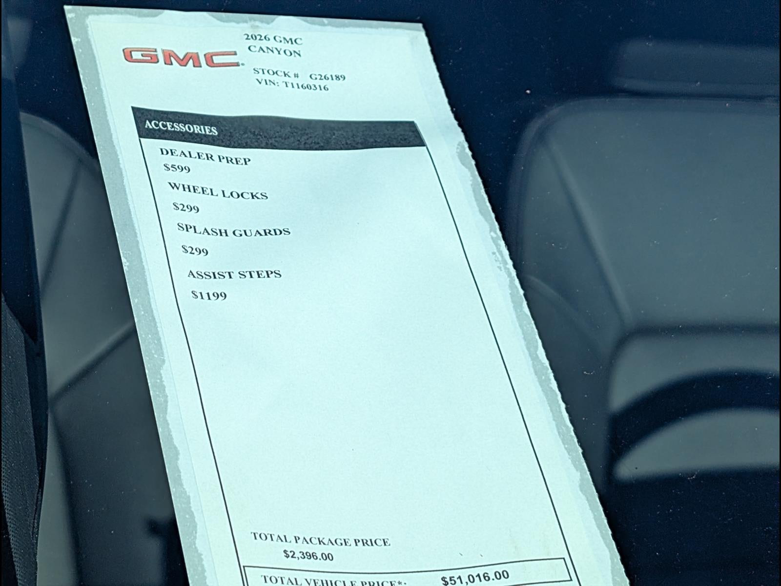 2026 GMC Canyon Elevation