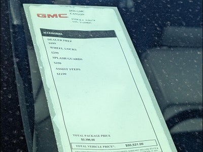 2026 GMC Canyon Elevation