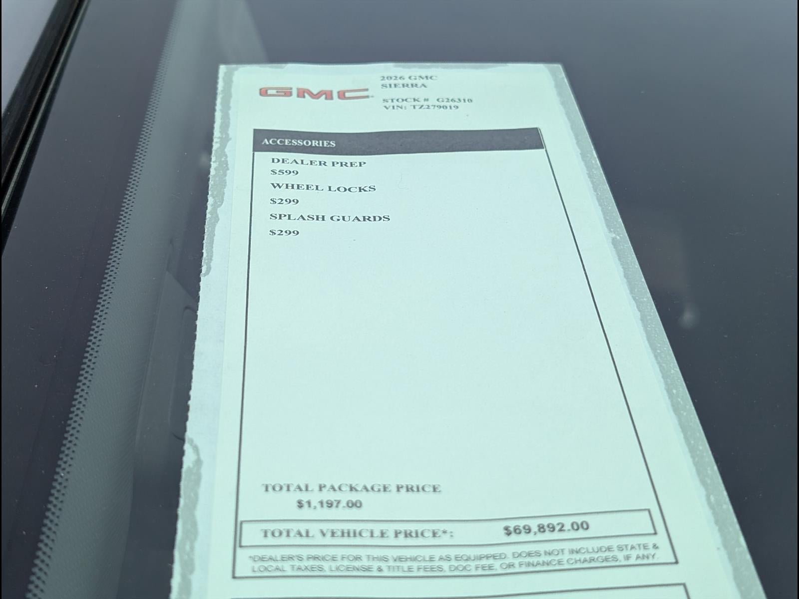 2026 GMC Sierra 1500 Elevation