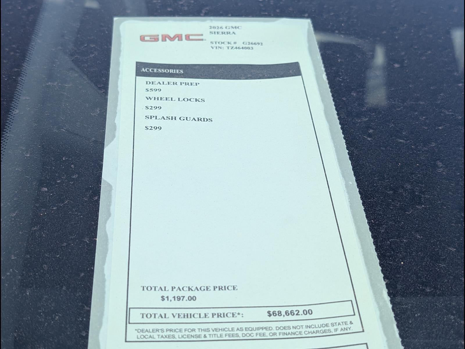 2026 GMC Sierra 1500 Elevation