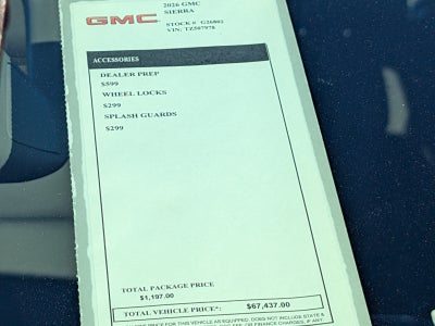 2026 GMC Sierra 1500 SLT