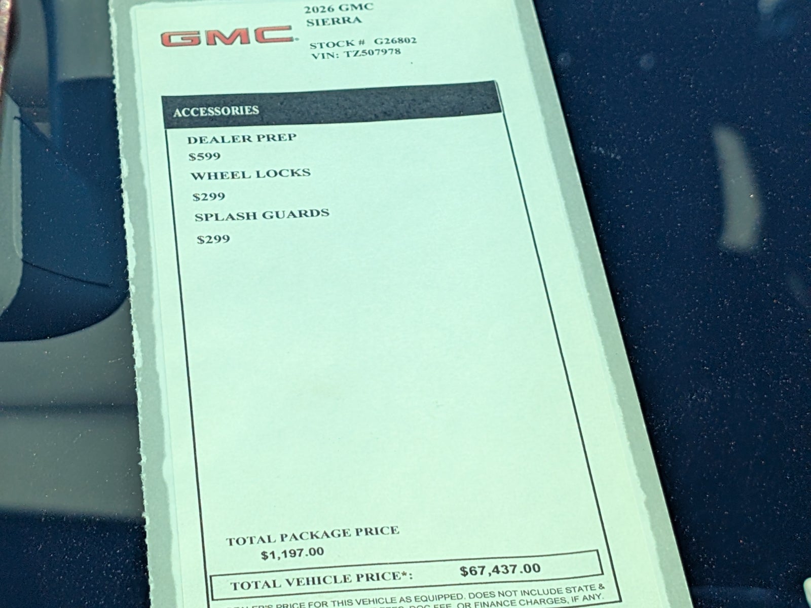 2026 GMC Sierra 1500 SLT