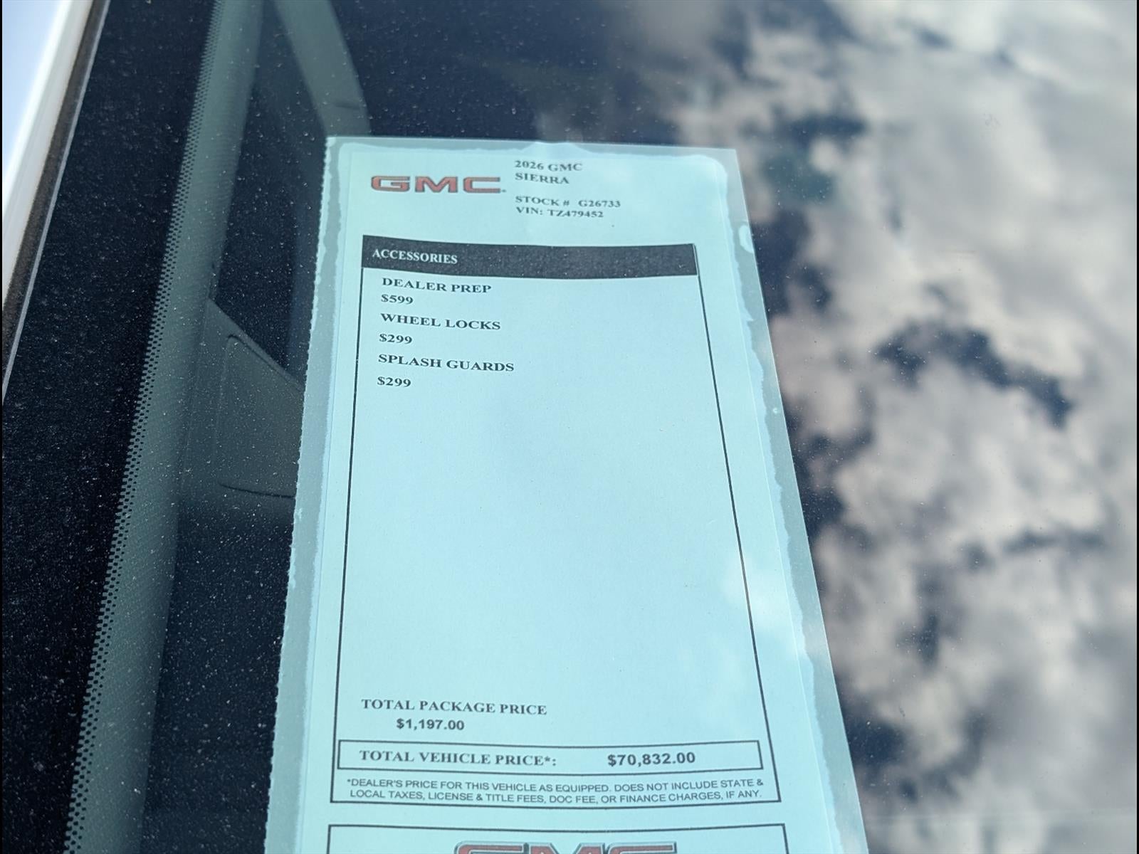 2026 GMC Sierra 1500 SLT
