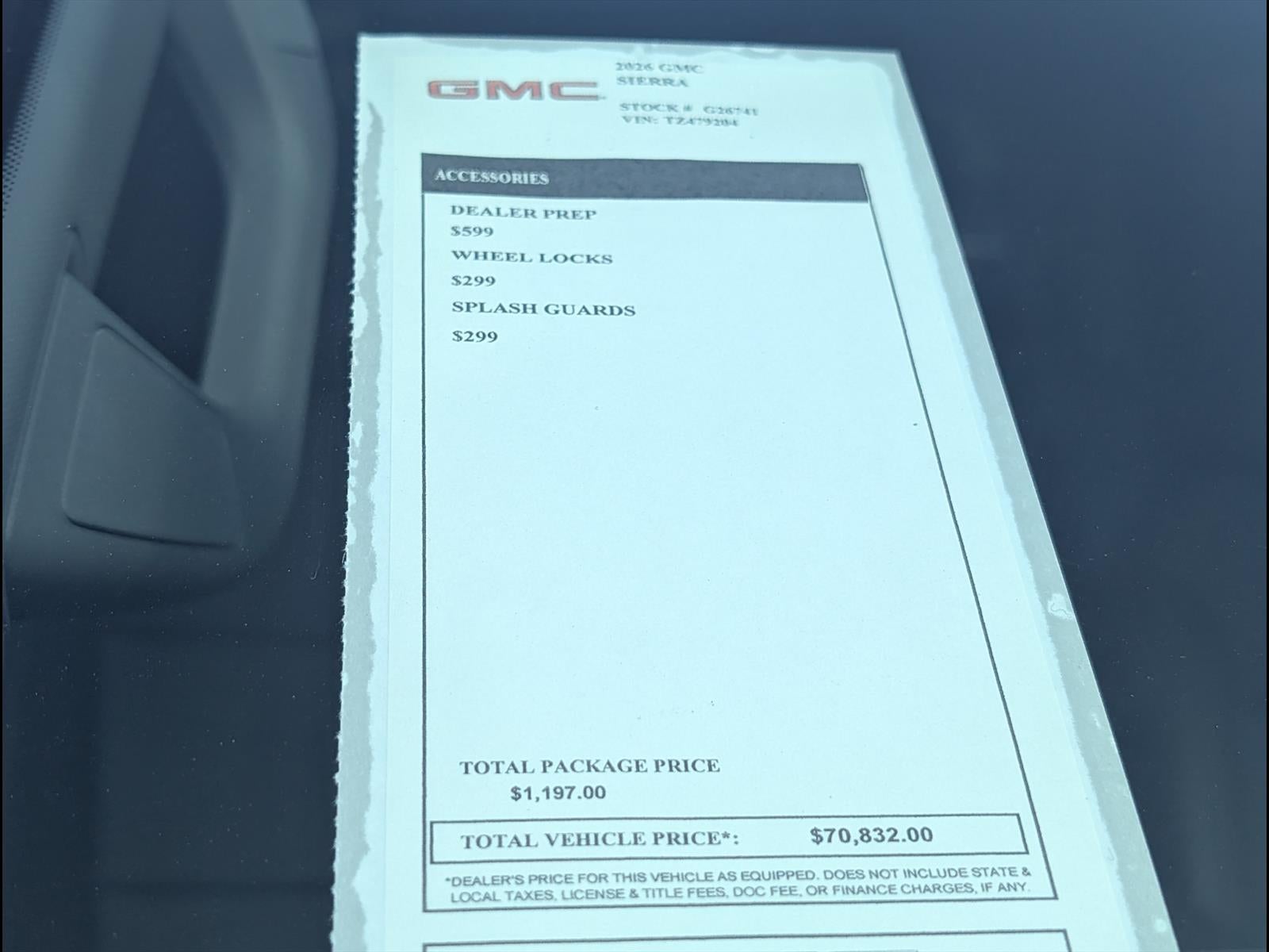 2026 GMC Sierra 1500 SLT