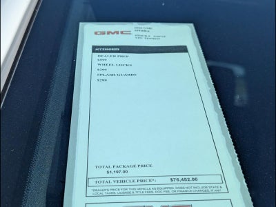 2026 GMC Sierra 1500 AT4