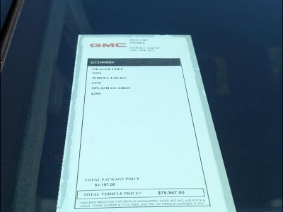 2026 GMC Sierra 1500 AT4