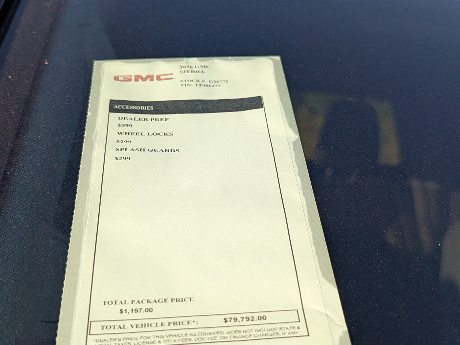 2026 GMC Sierra 1500 Denali
