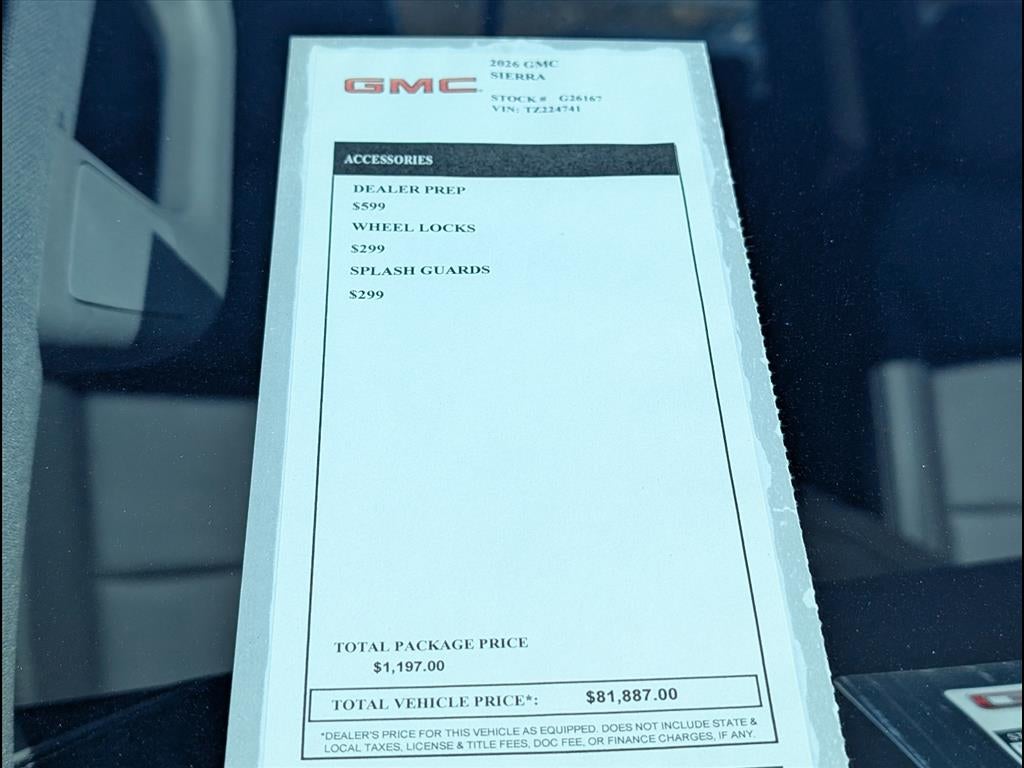 2026 GMC Sierra 1500 Denali