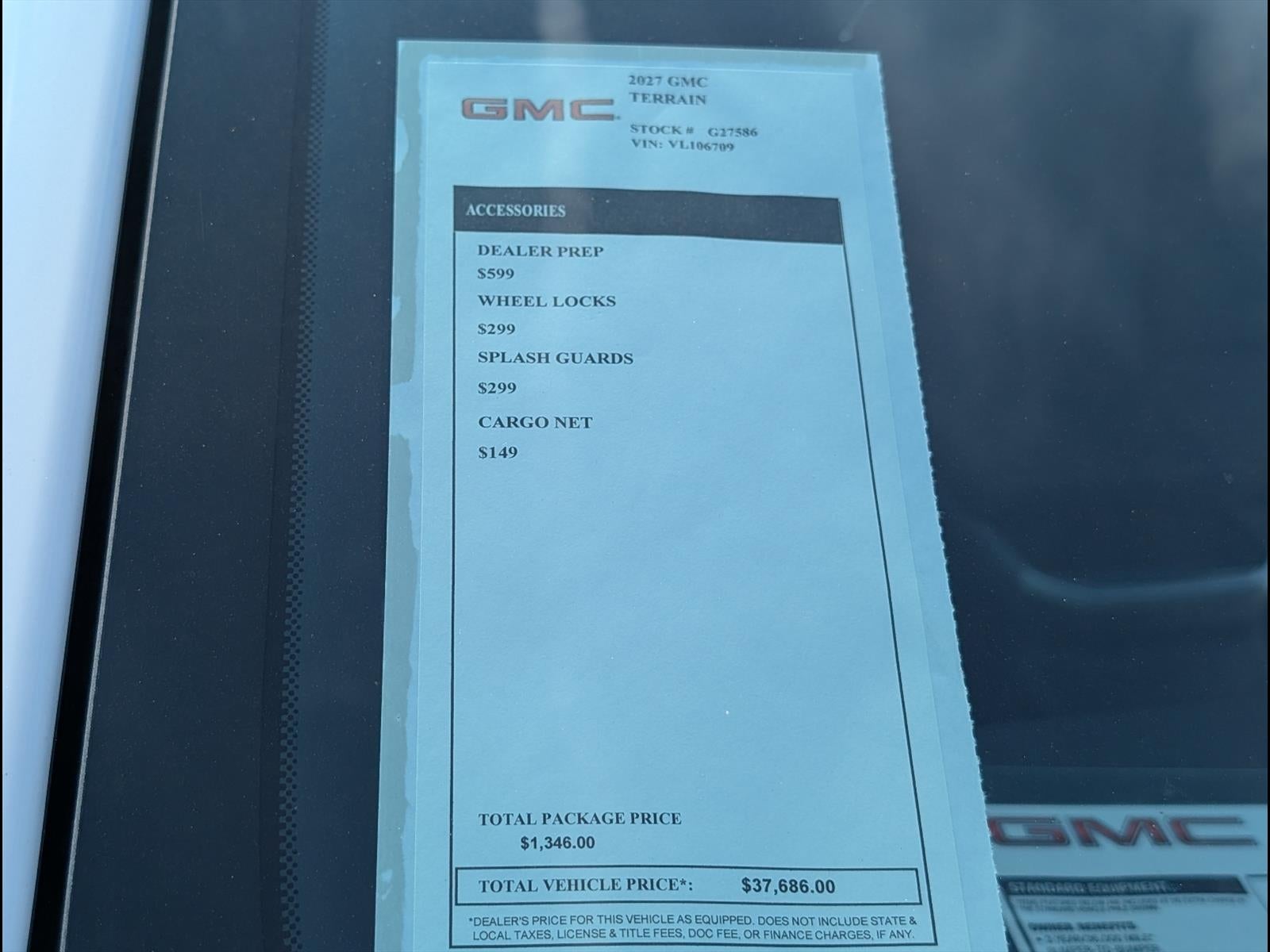 2027 GMC Terrain FWD Elevation