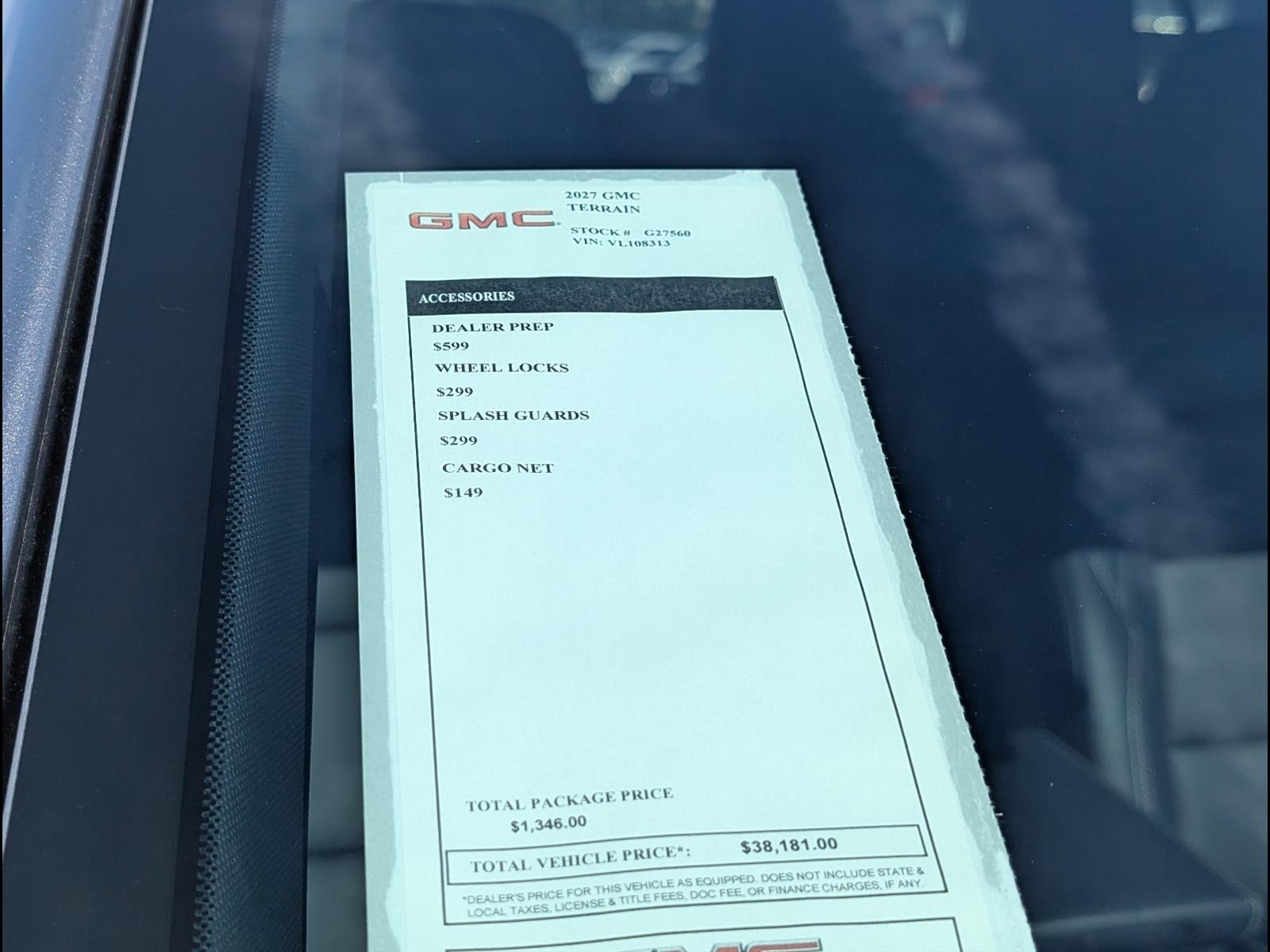 2027 GMC Terrain FWD Elevation