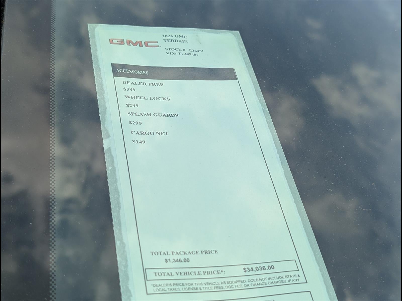 2026 GMC Terrain Elevation