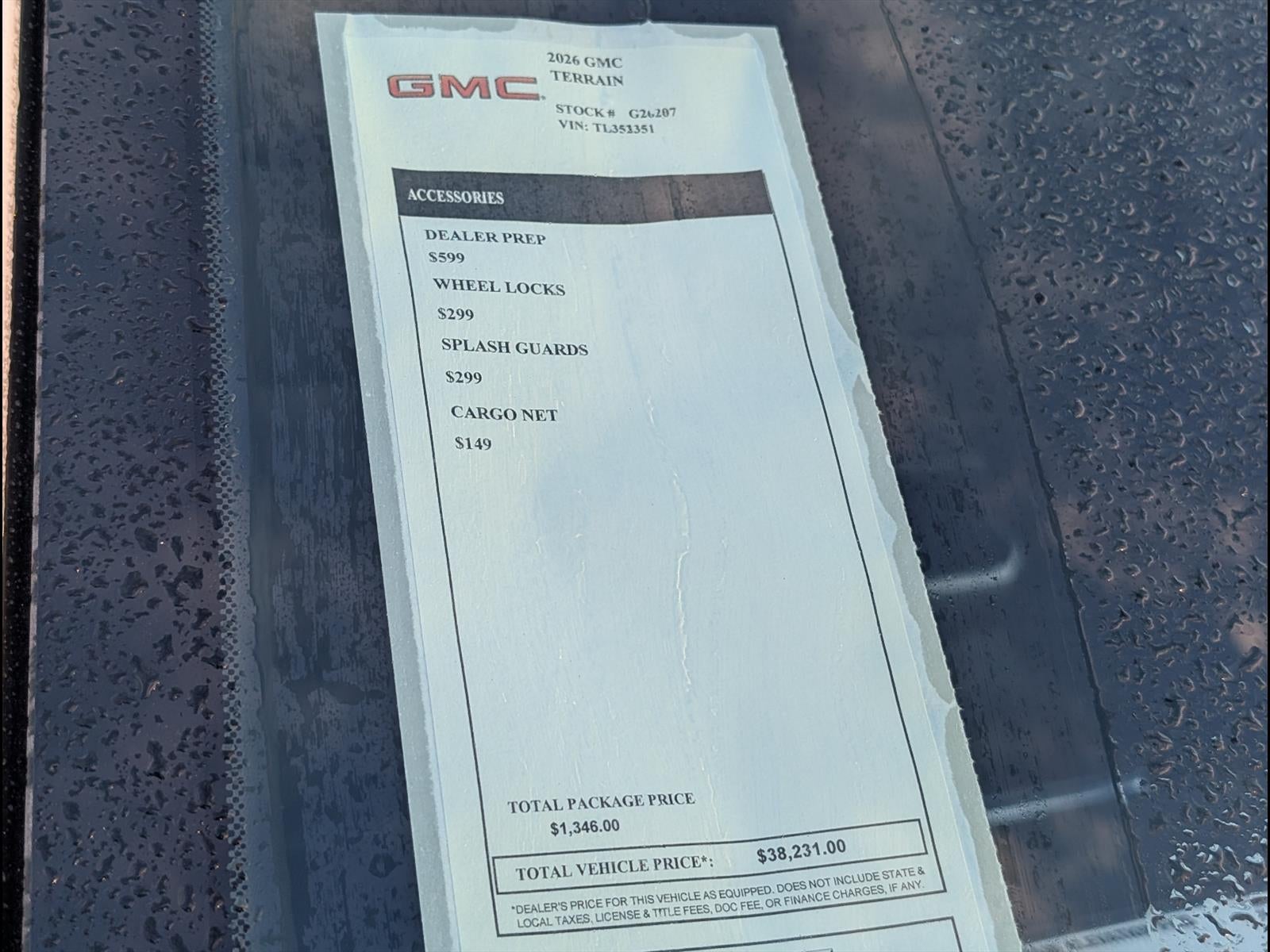 2026 GMC Terrain Elevation