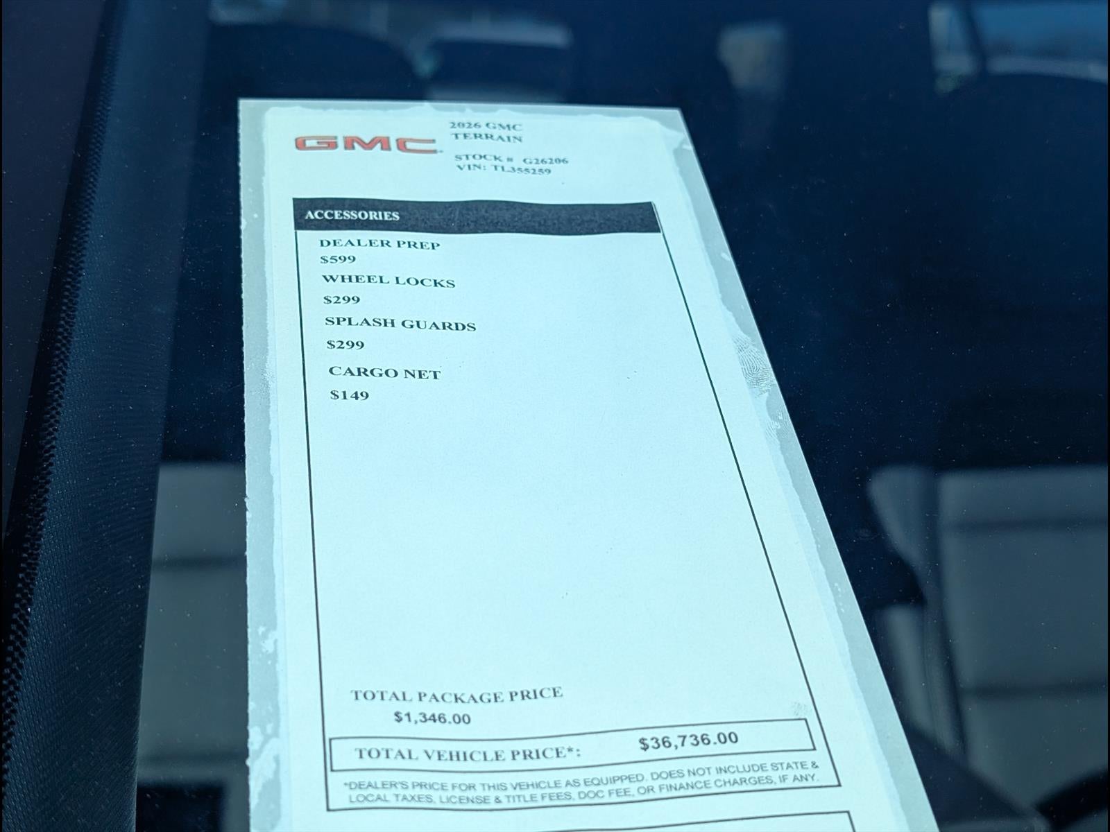 2026 GMC Terrain Elevation