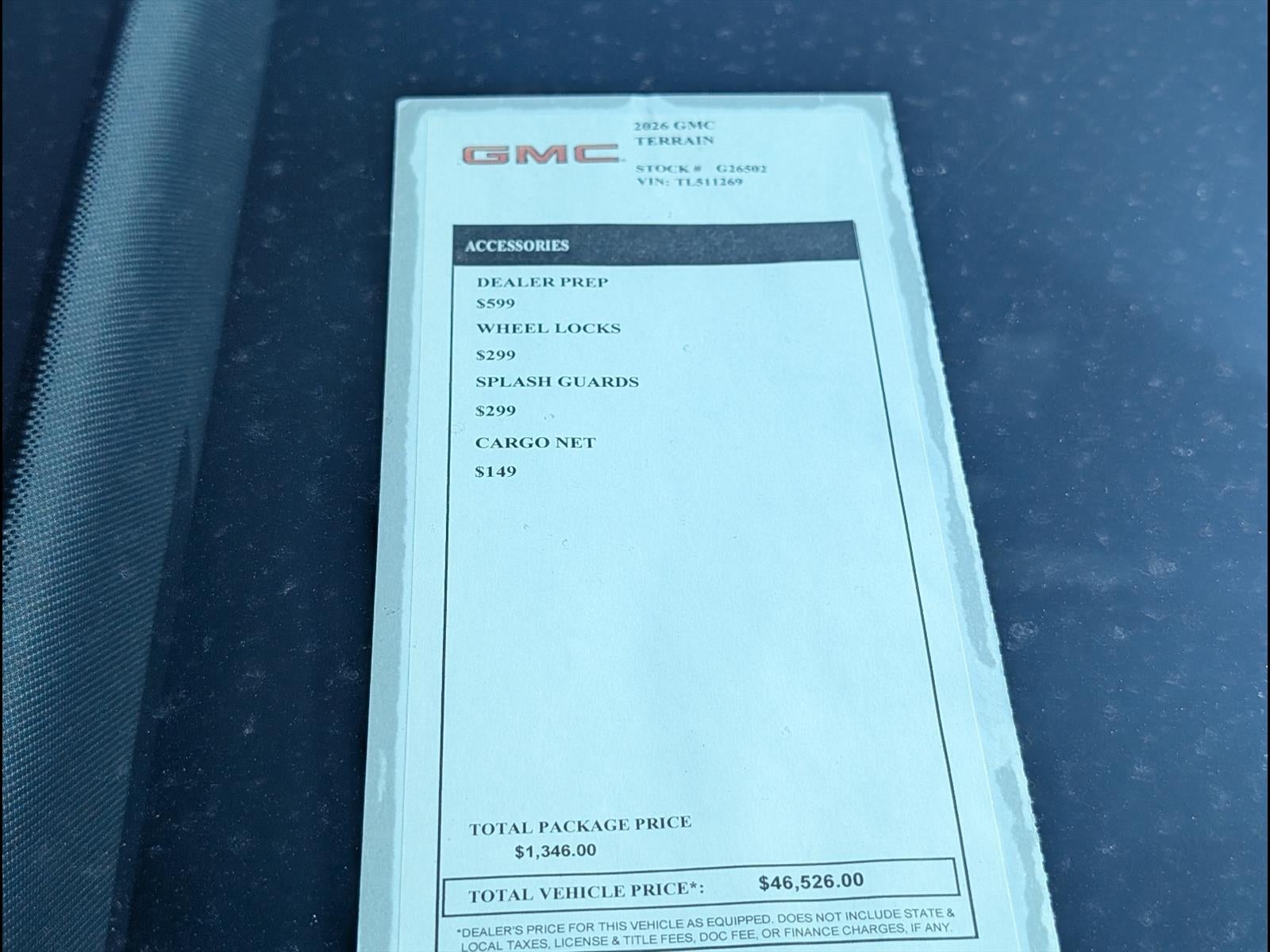 2026 GMC Terrain AT4