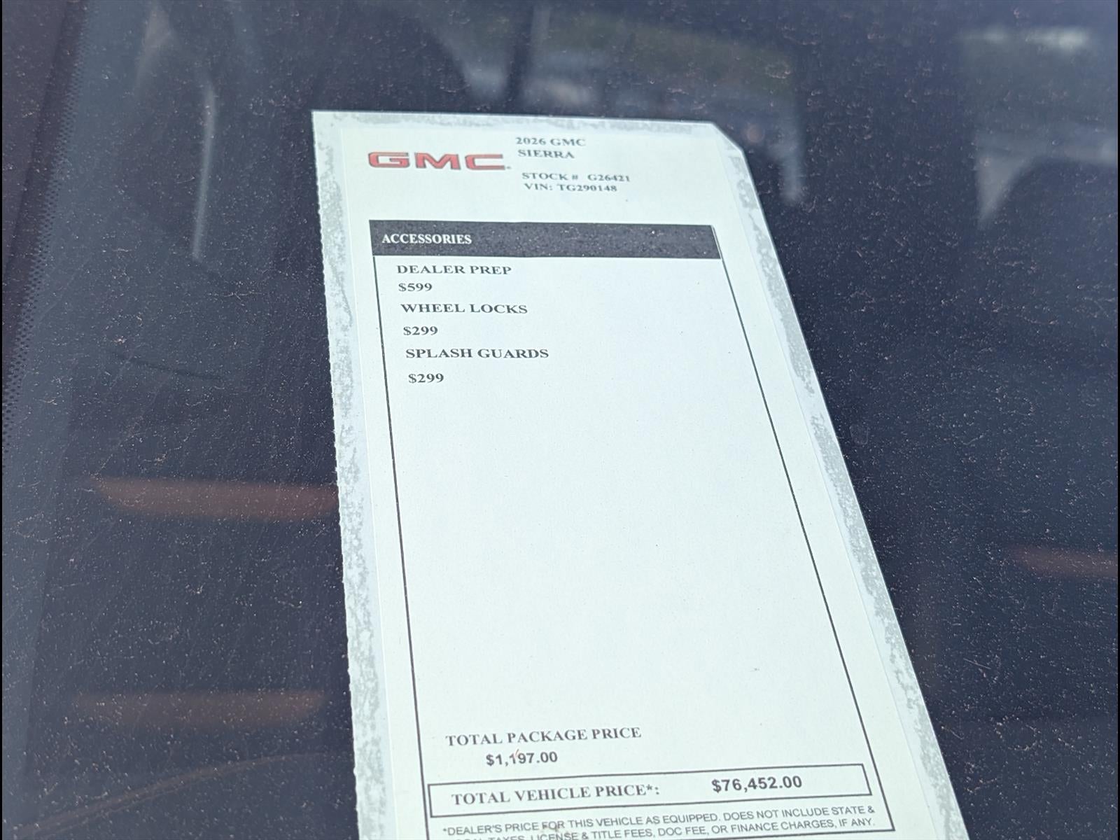 2026 GMC Sierra 1500 Pro