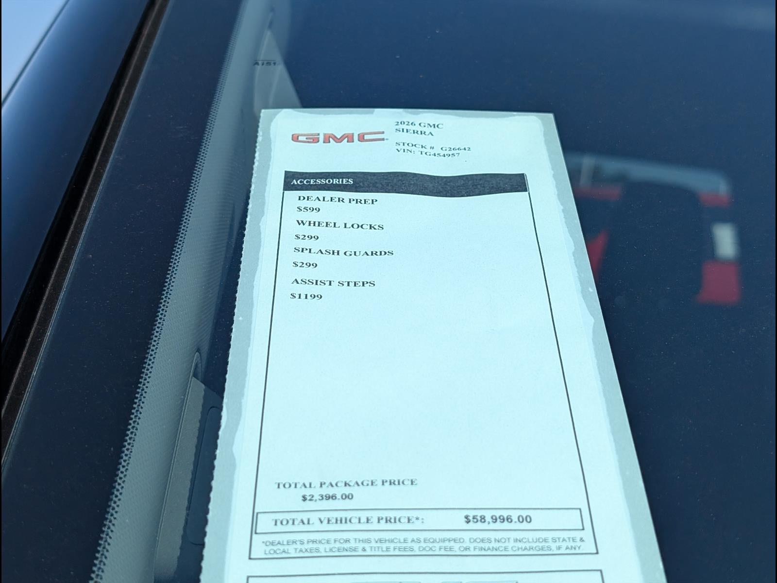 2026 GMC Sierra 1500 Elevation