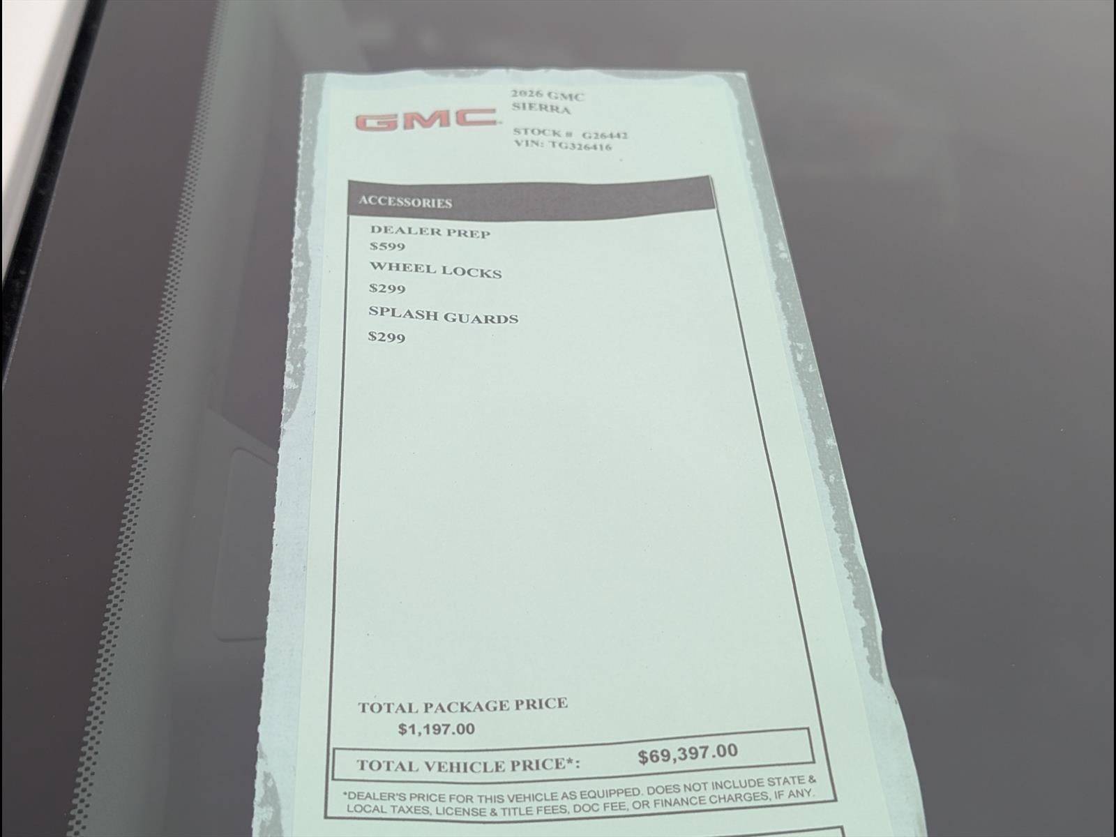 2026 GMC Sierra 1500 Elevation