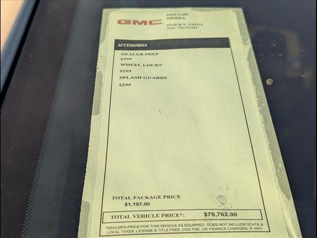 2026 GMC Sierra 1500 SLT