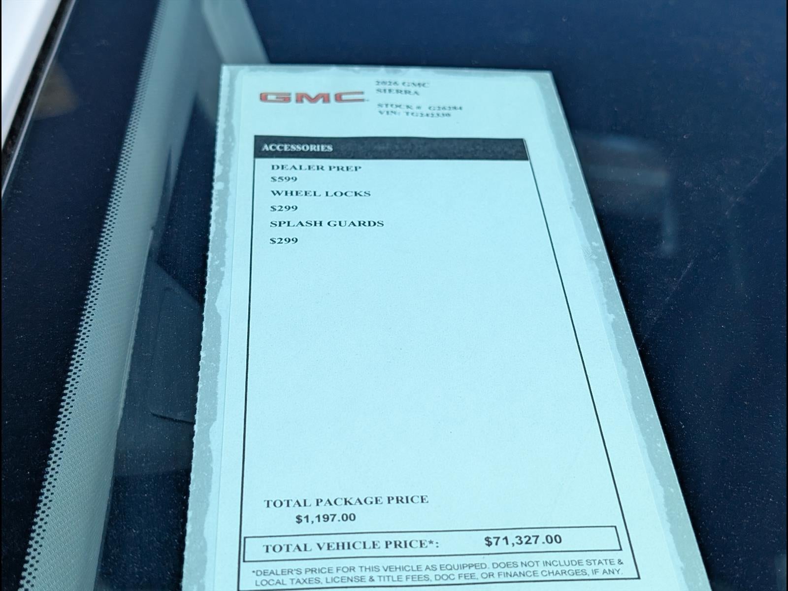 2026 GMC Sierra 1500 SLT