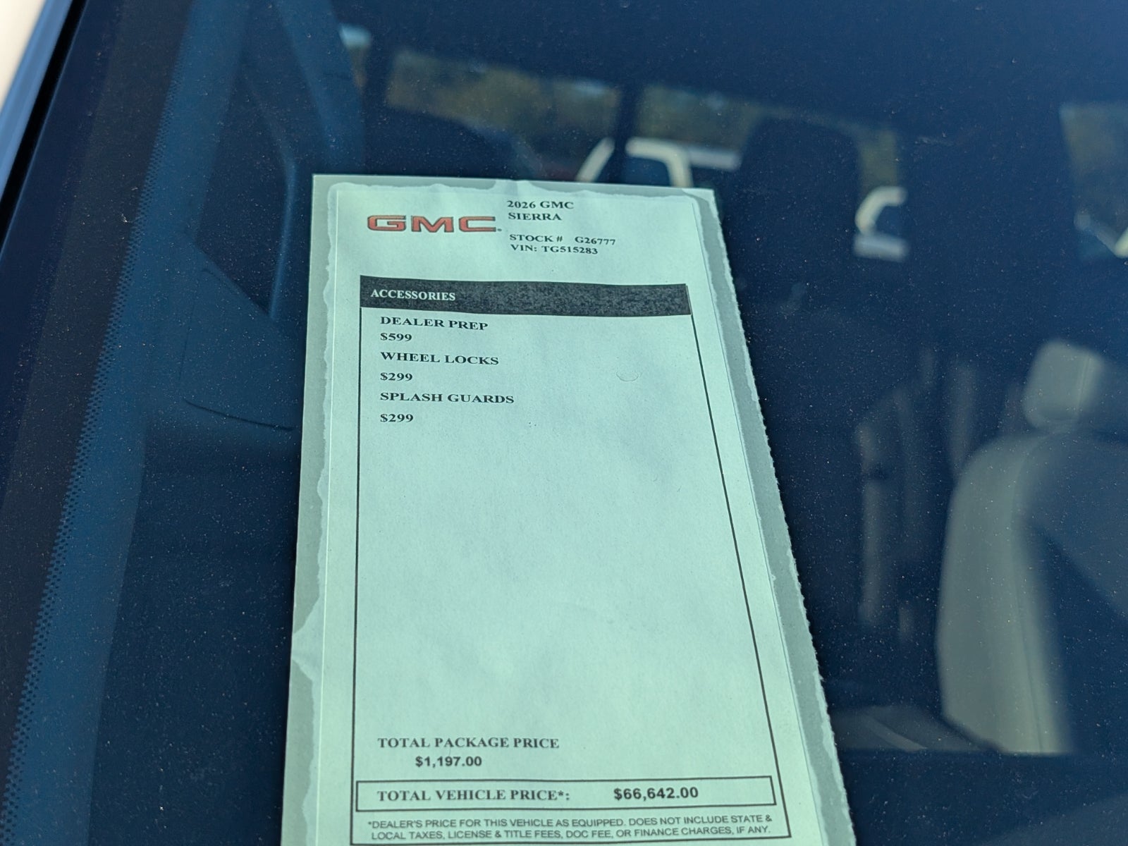 2026 GMC Sierra 1500 SLT