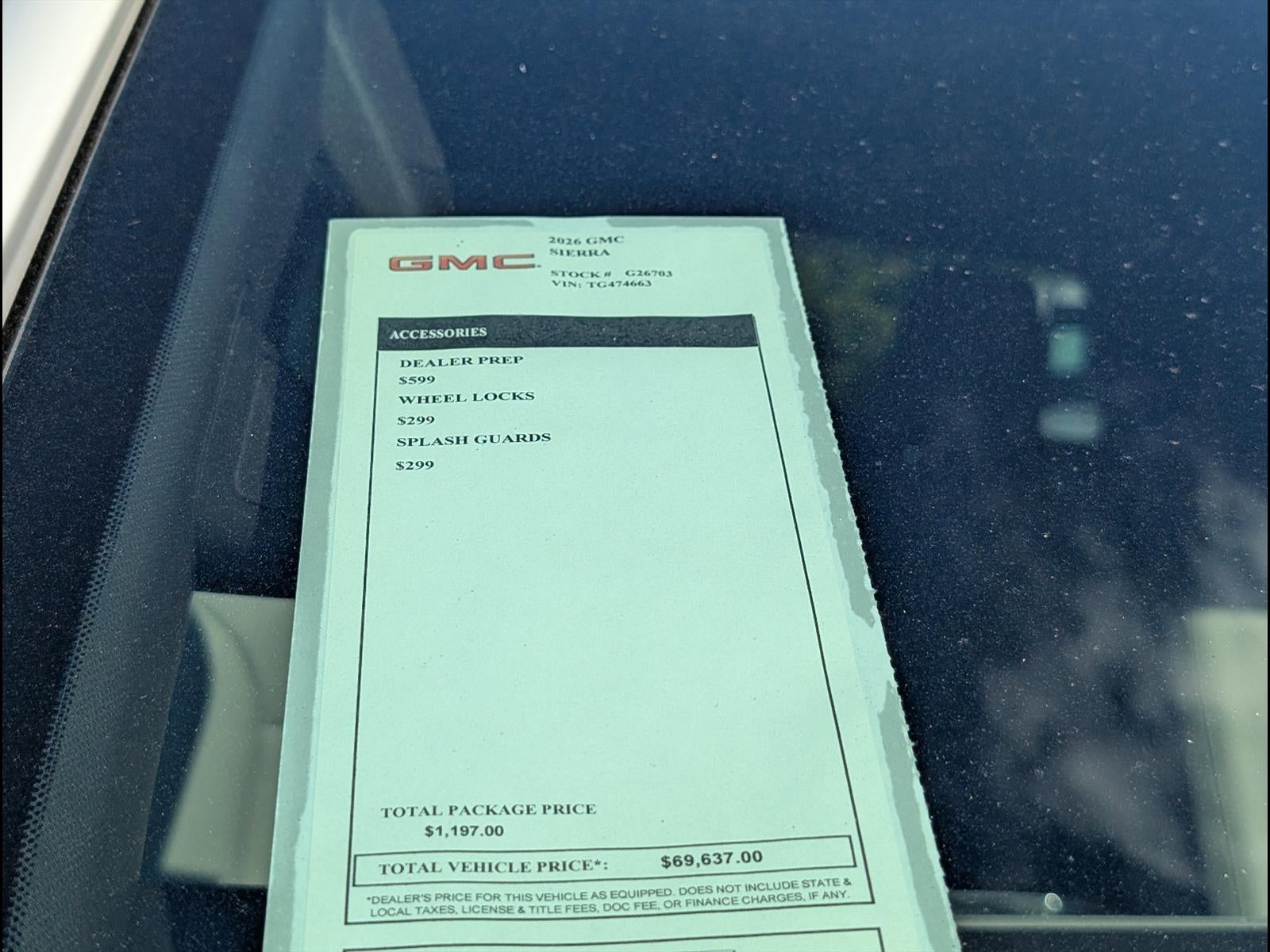 2026 GMC Sierra 1500 SLT