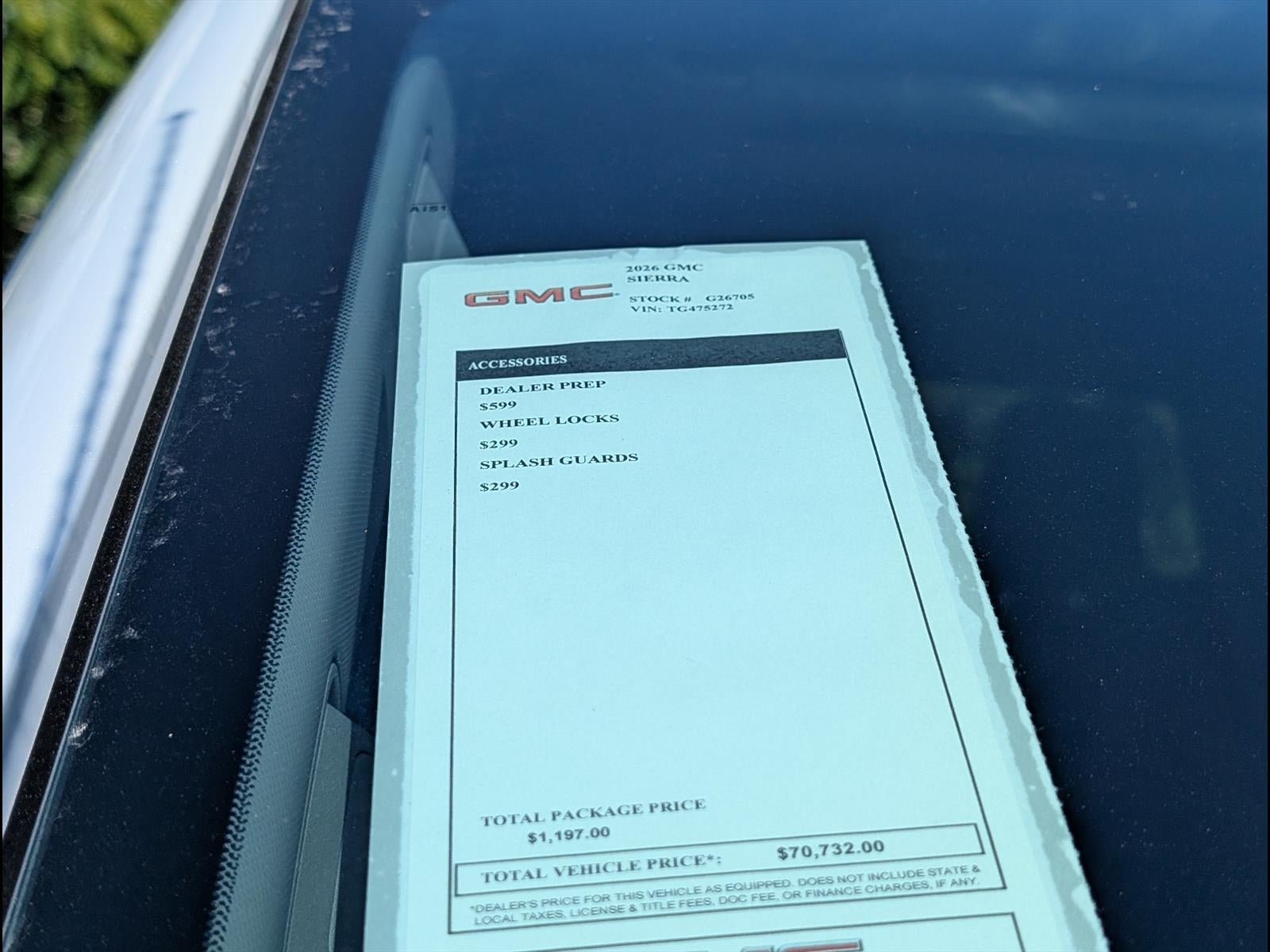 2026 GMC Sierra 1500 SLT