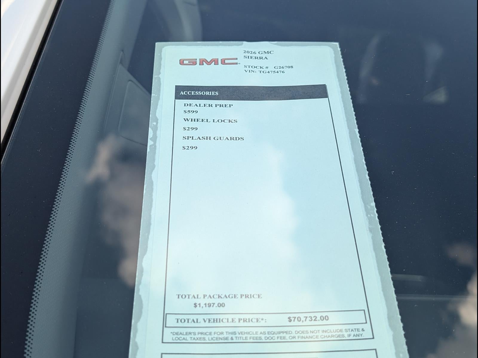 2026 GMC Sierra 1500 SLT