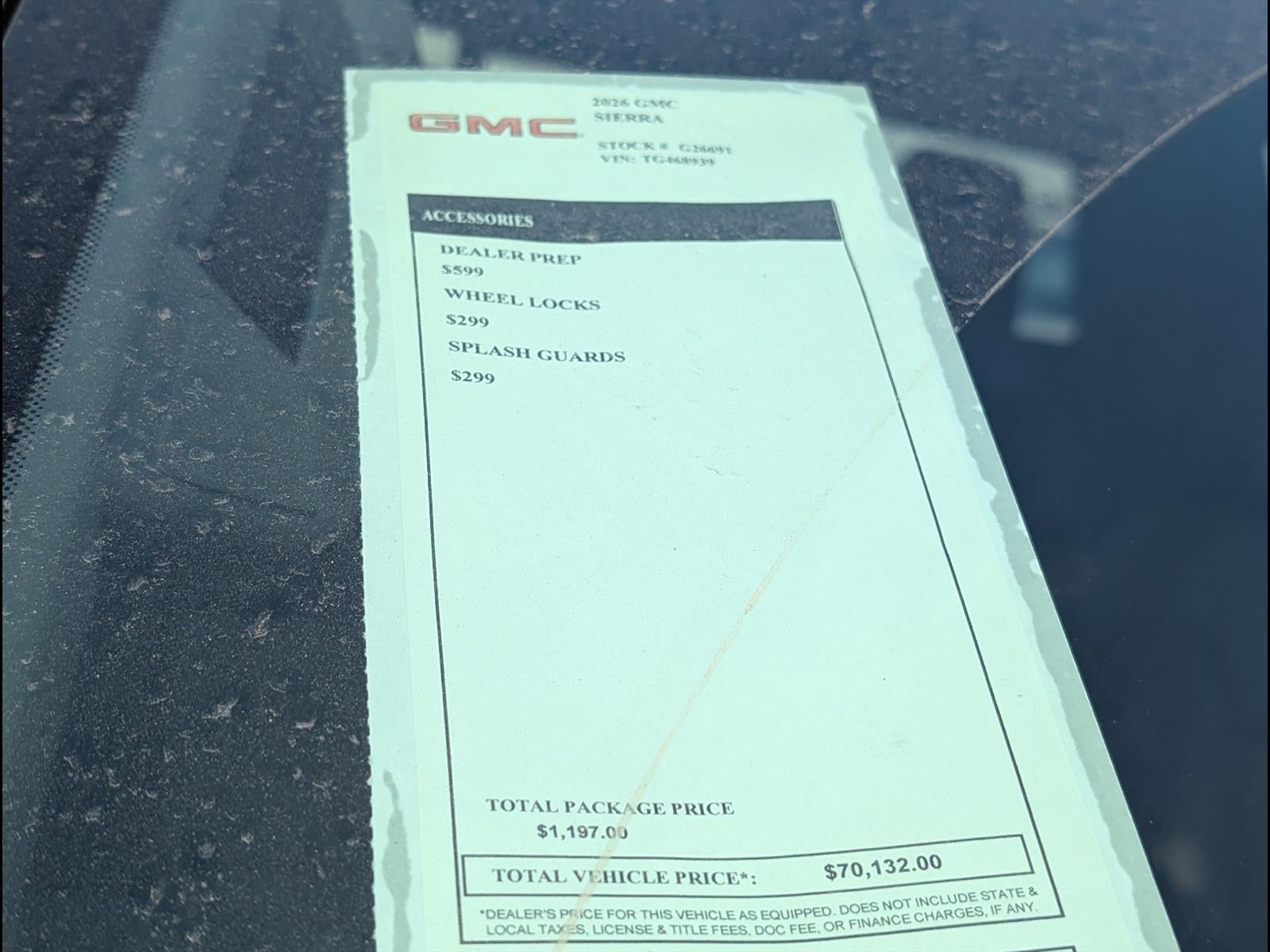 2026 GMC Sierra 1500 SLT