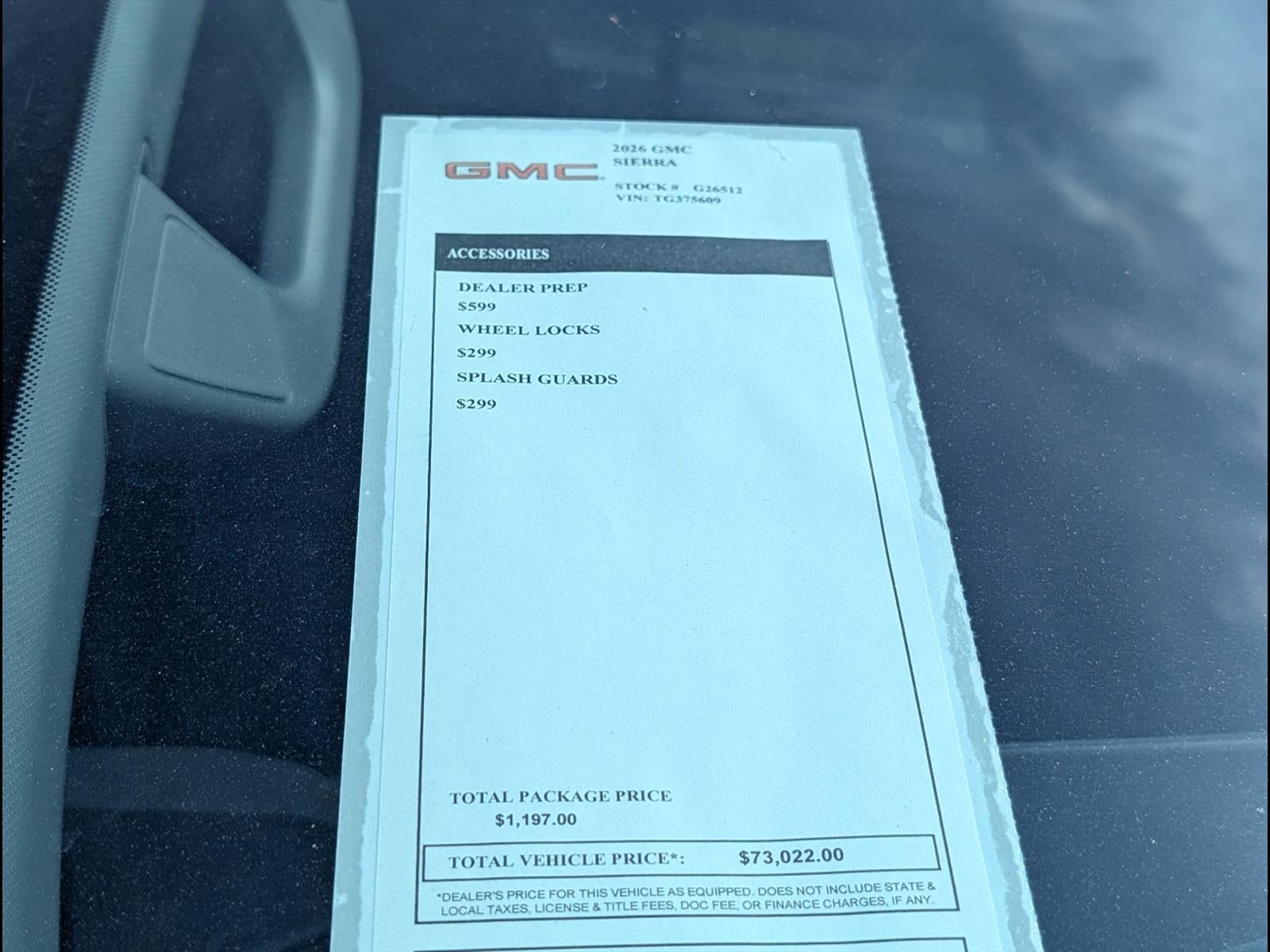 2026 GMC Sierra 1500 SLT