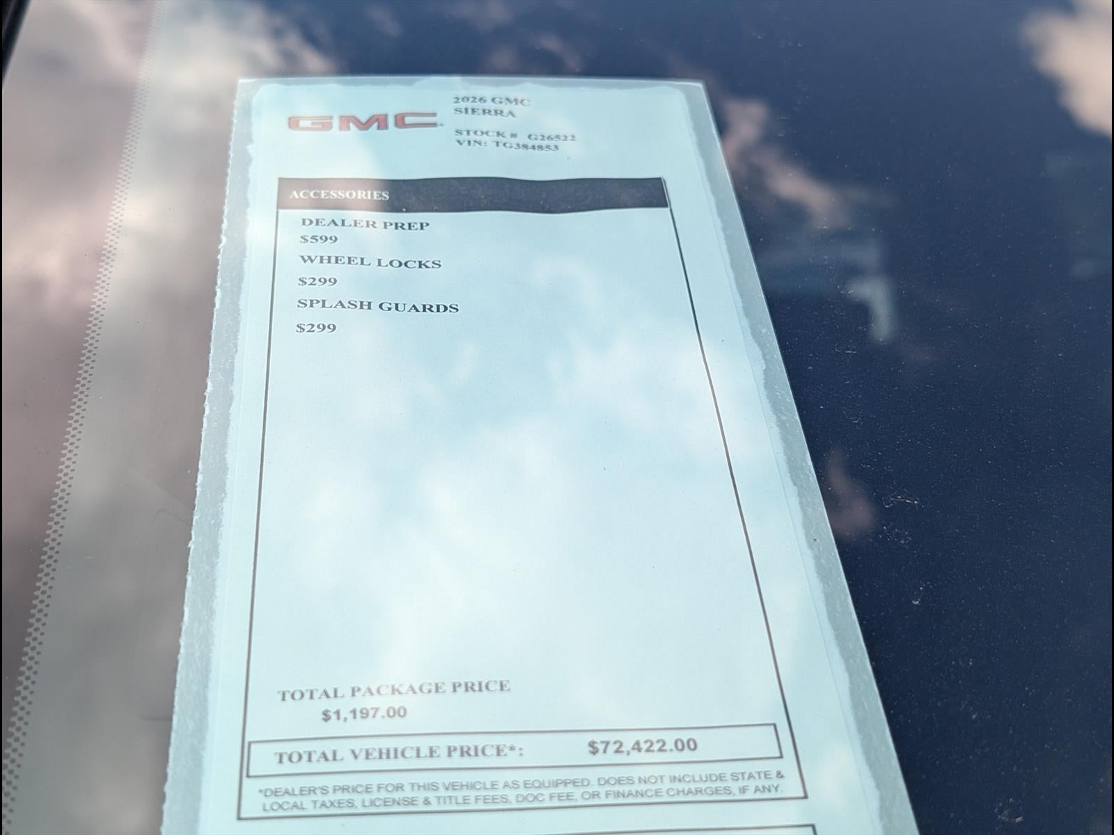 2026 GMC Sierra 1500 SLT