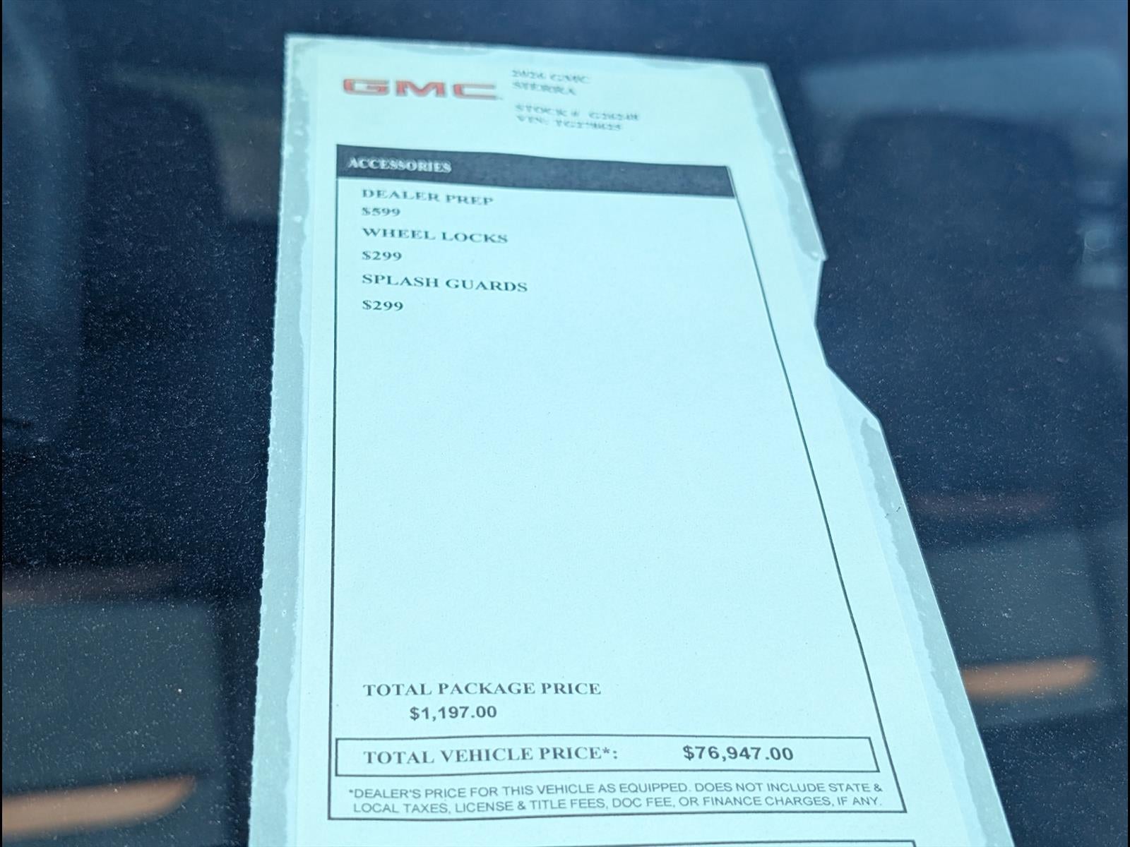 2026 GMC Sierra 1500 AT4