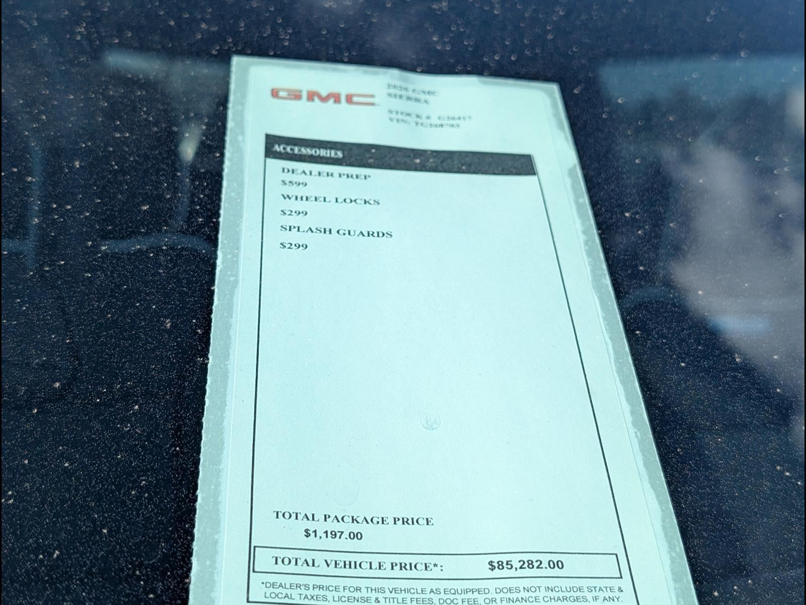 2026 GMC Sierra 1500 AT4X