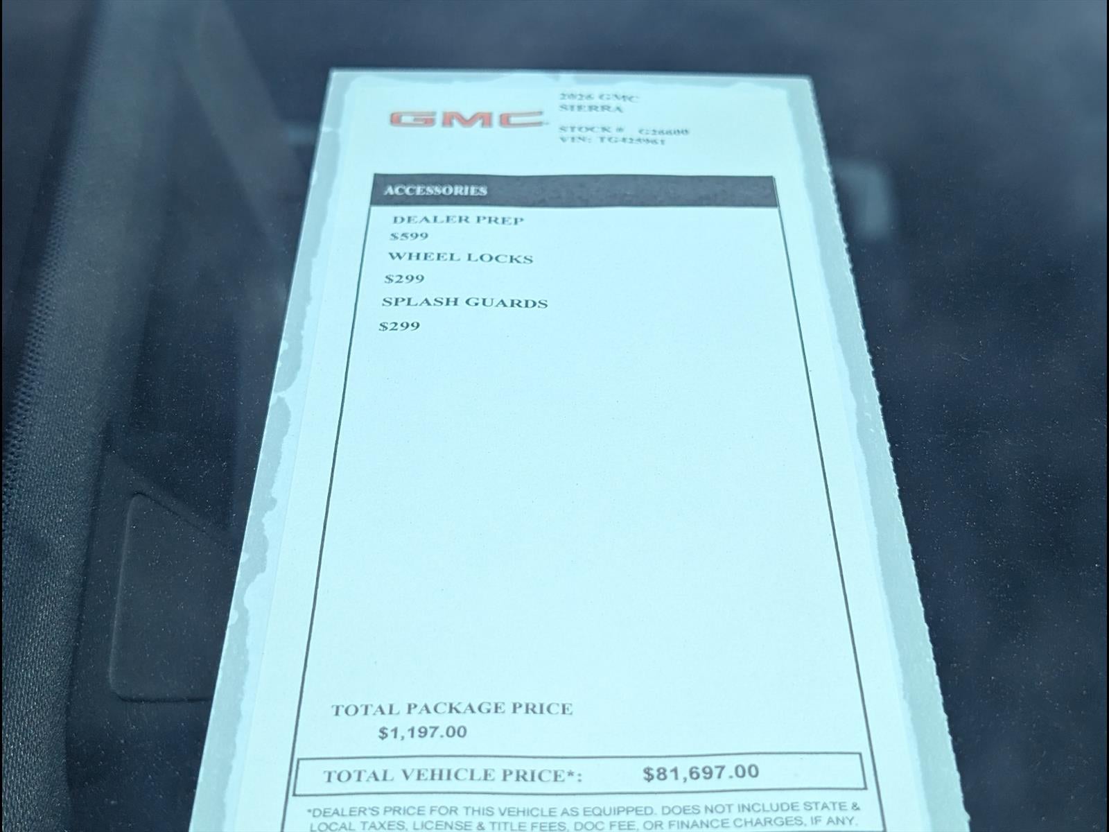 2026 GMC Sierra 1500 Denali