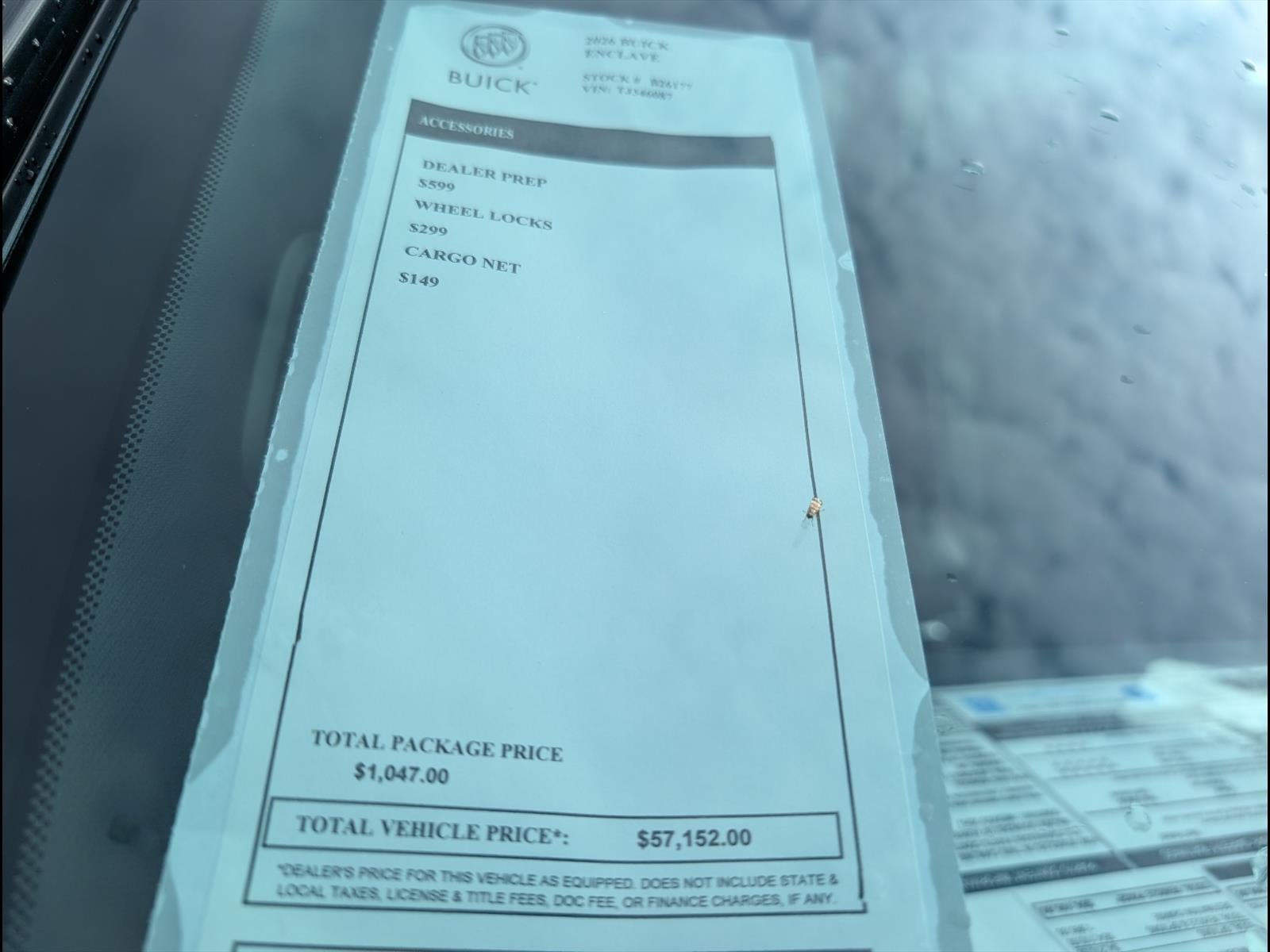 2026 Buick Enclave Sport Touring