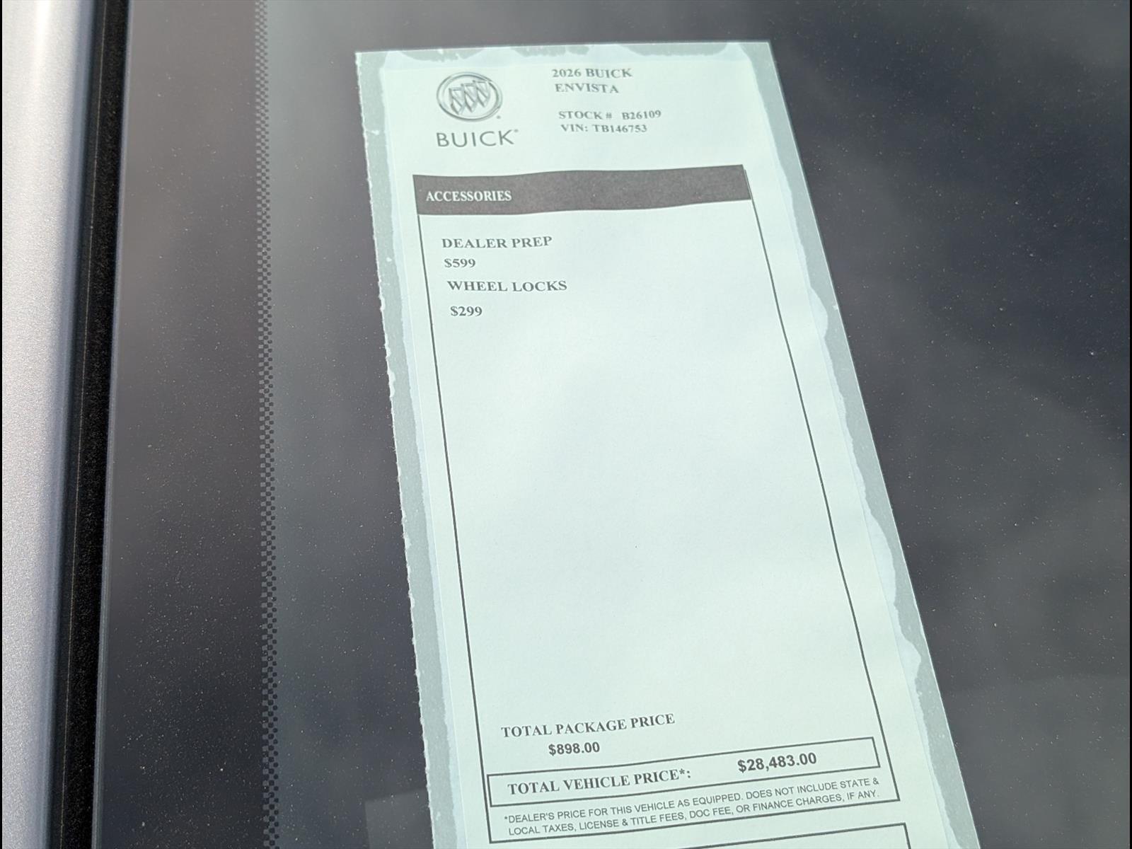 2026 Buick Envista Preferred